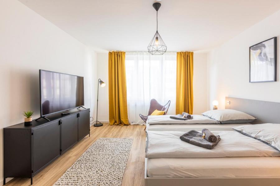 Glueck Auf Appartements Kaiserstrasse Muelheim มึลไฮม์ อันแดร์ รัวร์ ภายนอก รูปภาพ