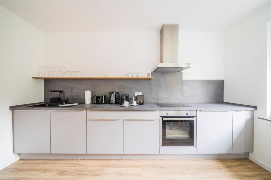 Glueck Auf Appartements Kaiserstrasse Muelheim มึลไฮม์ อันแดร์ รัวร์ ภายนอก รูปภาพ