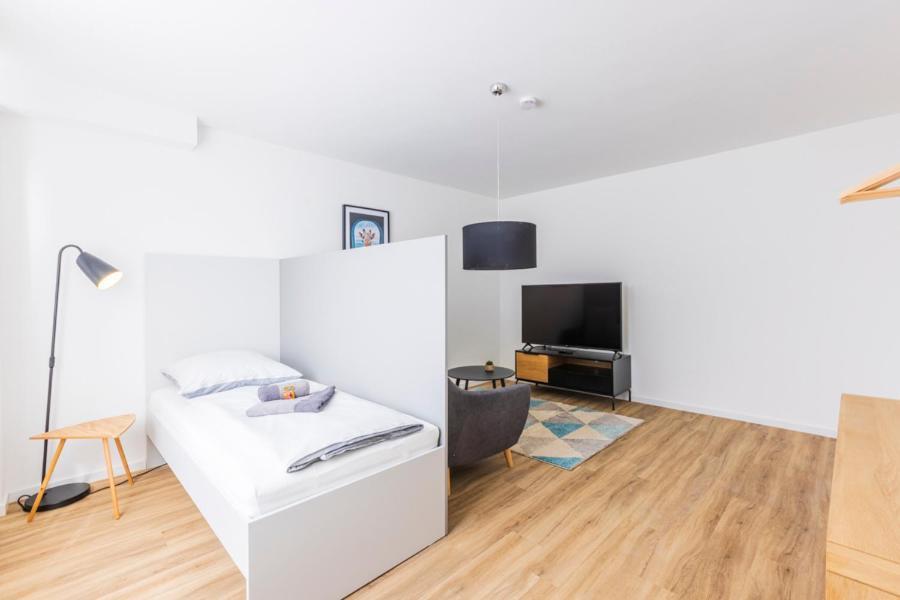 Glueck Auf Appartements Kaiserstrasse Muelheim มึลไฮม์ อันแดร์ รัวร์ ภายนอก รูปภาพ