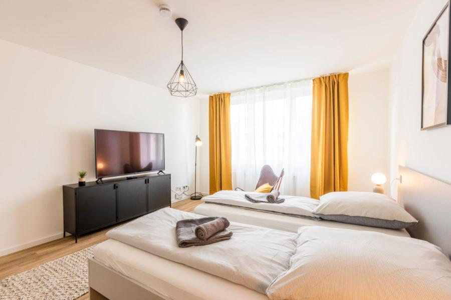 Glueck Auf Appartements Kaiserstrasse Muelheim มึลไฮม์ อันแดร์ รัวร์ ภายนอก รูปภาพ