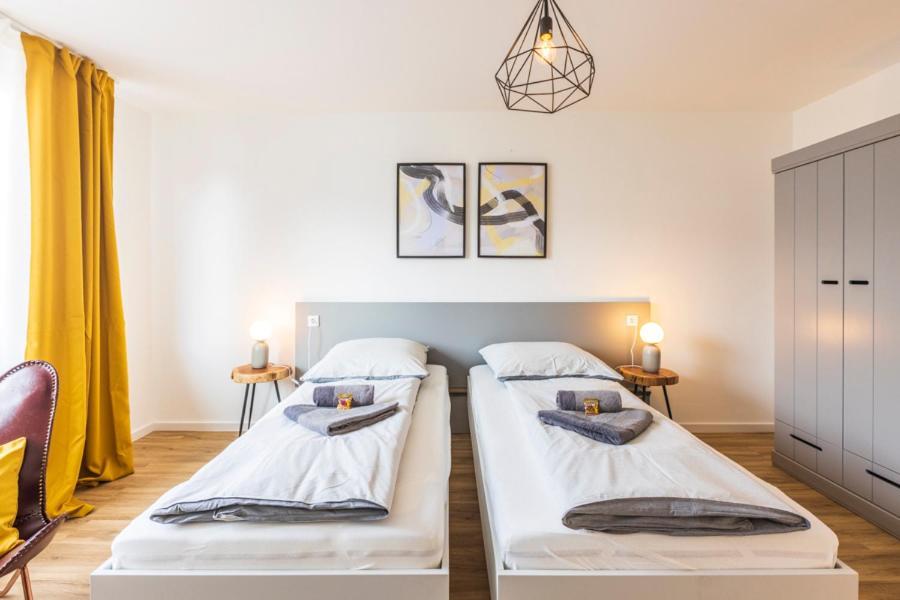 Glueck Auf Appartements Kaiserstrasse Muelheim มึลไฮม์ อันแดร์ รัวร์ ภายนอก รูปภาพ