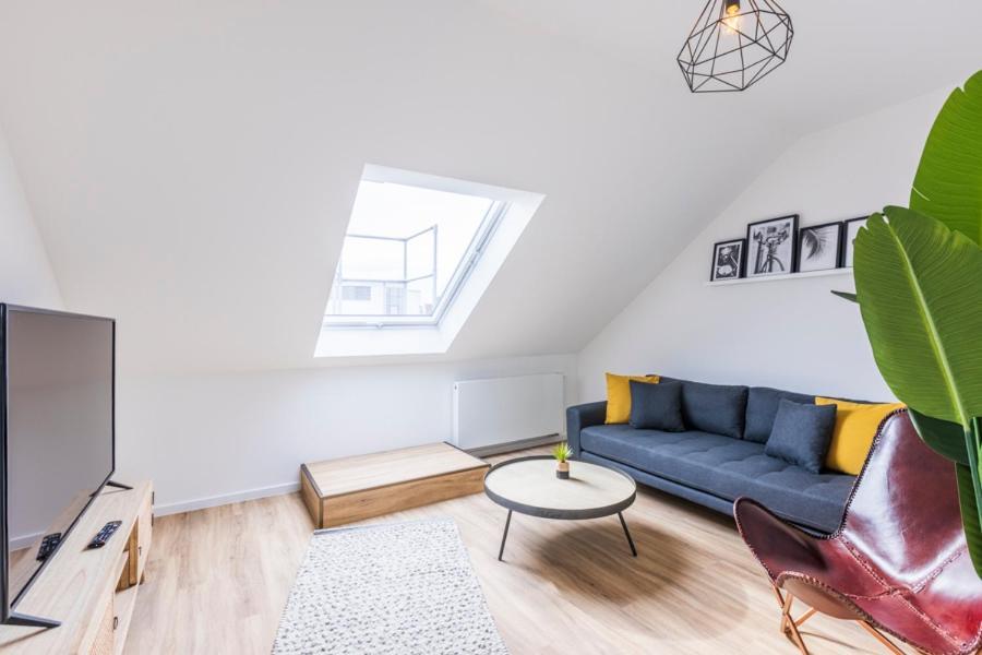 Glueck Auf Appartements Kaiserstrasse Muelheim มึลไฮม์ อันแดร์ รัวร์ ภายนอก รูปภาพ