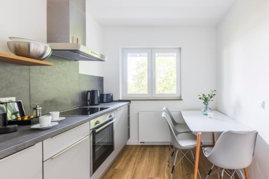 Glueck Auf Appartements Kaiserstrasse Muelheim มึลไฮม์ อันแดร์ รัวร์ ภายนอก รูปภาพ
