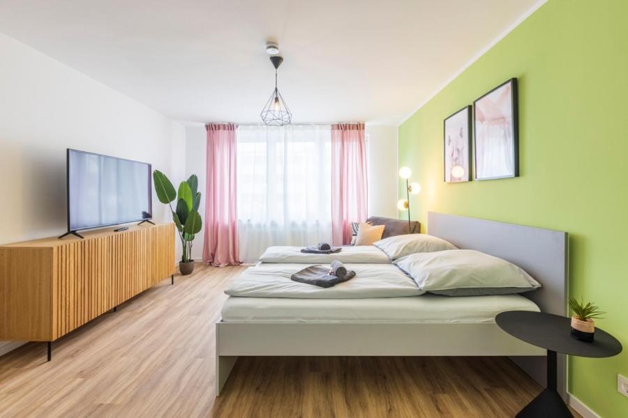Glueck Auf Appartements Kaiserstrasse Muelheim มึลไฮม์ อันแดร์ รัวร์ ภายนอก รูปภาพ