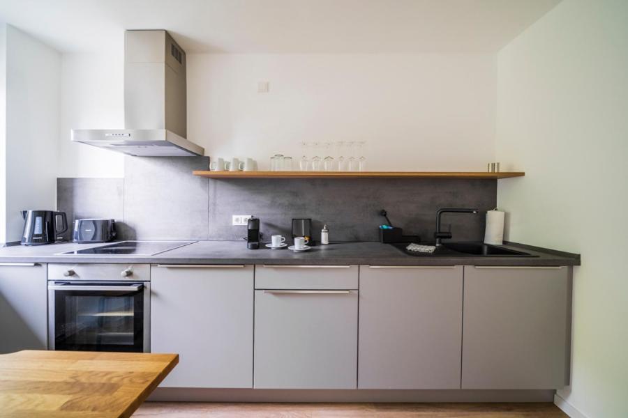 Glueck Auf Appartements Kaiserstrasse Muelheim มึลไฮม์ อันแดร์ รัวร์ ภายนอก รูปภาพ